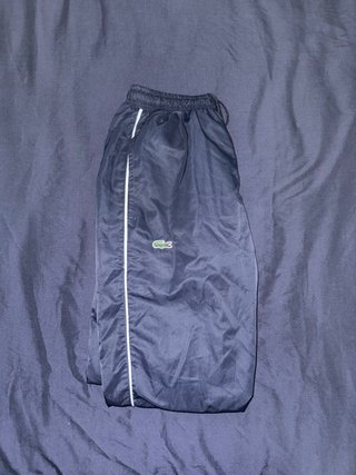Pantalón chándal Lacoste negro