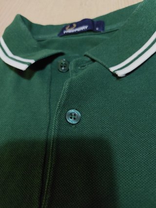 Polo Fred Perry Verde - Talla S