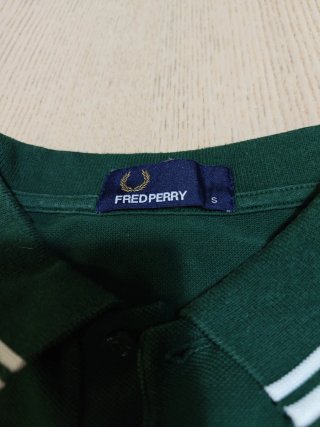 Polo Fred Perry Verde - Talla S