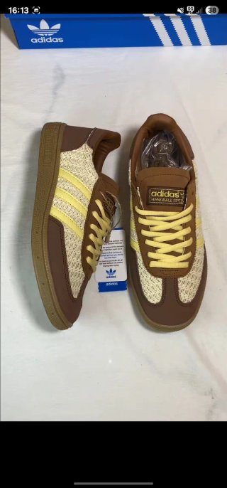 Adidas Handball Spezial Marrón y Amarillo