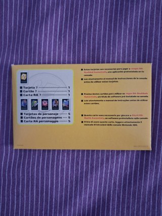 Tarjetas RA Nintendo 3DS