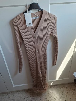 Vestido fiesta ELSA M by may beige