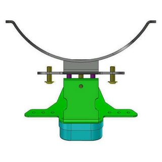 Kit portamatrículas a la rueda para Yama 195B