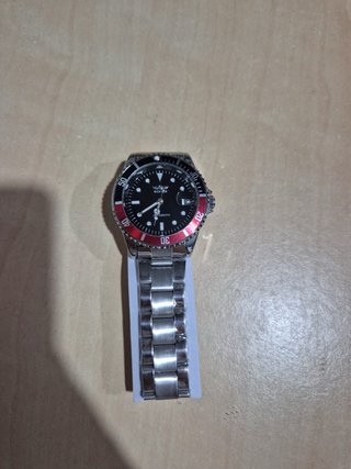 Reloj Winner Automático Negro y Plateado