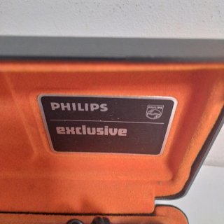 Afeitadora Philips Vintage Negra y Plateada