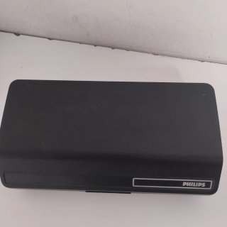 Afeitadora Philips Vintage Negra y Plateada