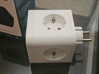 Ladron Enchufes USB 7 en 1 Cubo
