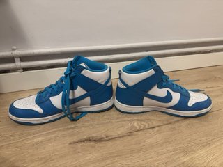 Zapatillas Nike Dunk High Azul Celeste