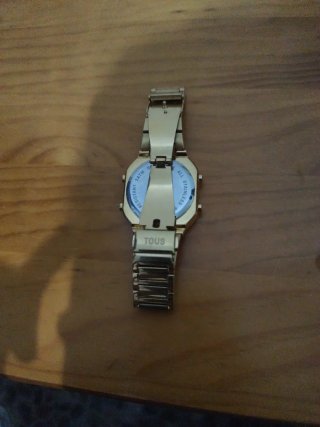 Reloj Tous oso dorado