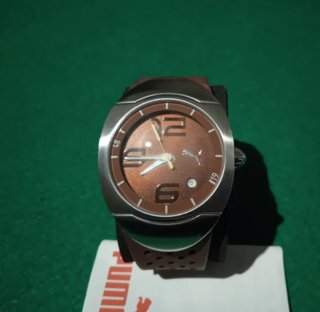 Reloj Puma Marrón y Plateado