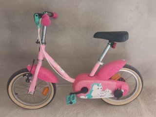 Bicicleta infantil rosa B'TWIN