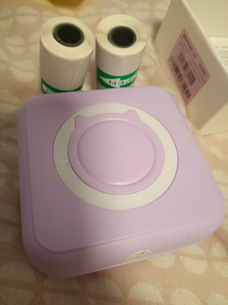 Impresora Portátil Mini Morada