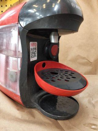 Cafetera Tassimo Bosch Roja