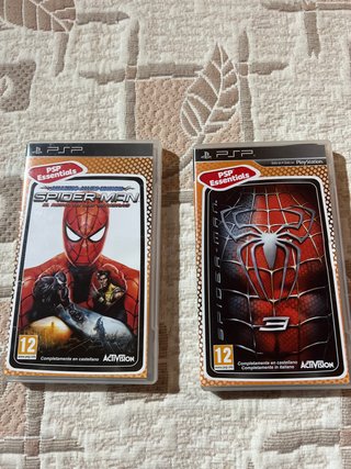 Juegos PSP Spider-Man (2 Títulos)