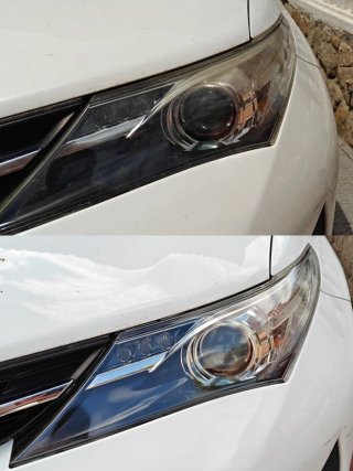 RESTAURACION DE FAROS A DOMICILIO