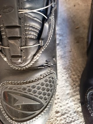Botas de Moto Negras Talla [Talla]