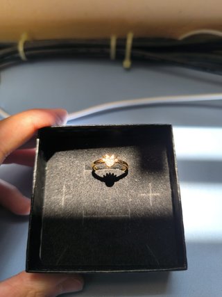 Anillo Pandora Sol Circonitas Oro