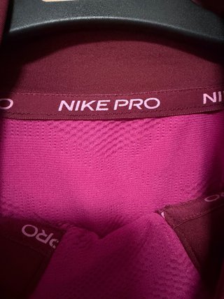 Sudadera Nike Media Cremallera Roja y Rosa