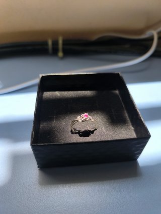Anillo Pandora Rosa de la Bella y la Bestia