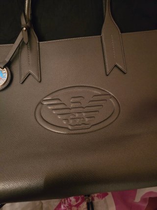 Bolso Emporio Armani Plata con Bolsa