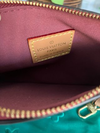 Bolsito Monograma Louis Vuitton Marrón y Beige