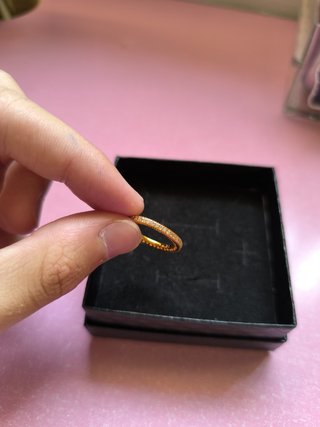 Anillo Pandora Oro Circonitas