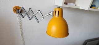 Lámpara vintage extensible