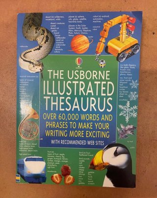 thesaurus ilustrado en ingles