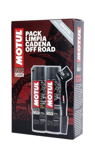 Pack de limpieza y engrase para cadenas  7580