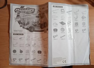 Camiones de juguete de construcción