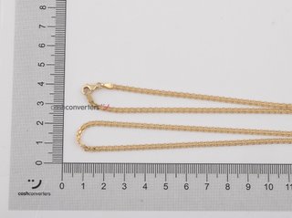 cadena oro 18k 25cm