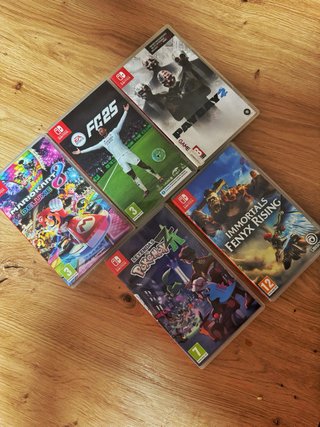 Juegos Nintendo Switch: FC 25, Mario Kart 8, Pokém