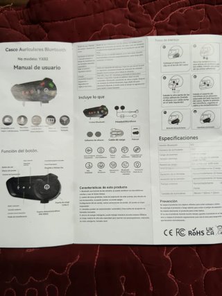 Manos libres Bluetooth para moto