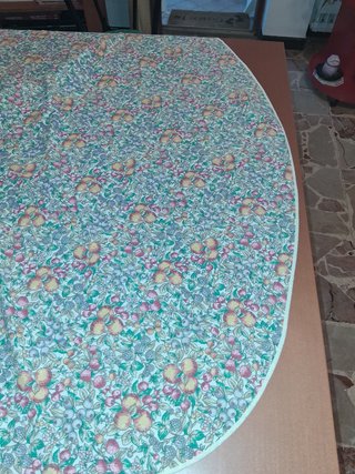 Tovaglia tonda puro Cotone Motivi frutta colorata