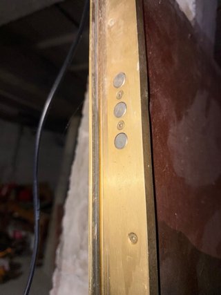 Puerta de seguridad madera