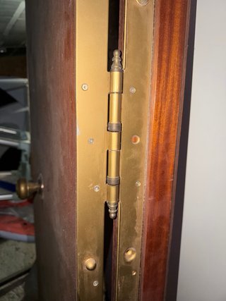 Puerta de seguridad madera