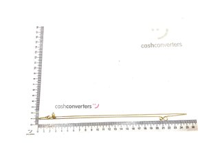 cadena plata 925mm con piedra con circonita 23cm