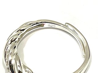 anillo plata 925mm con piedra con circonita