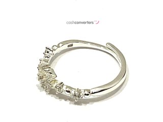 anillo plata 925mm con piedra con circonita