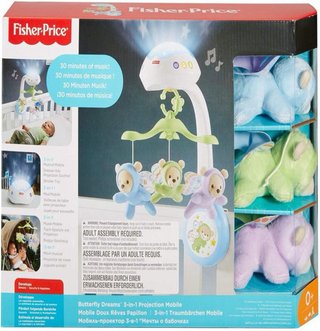 Móvil Ositos Voladores Fisher Price