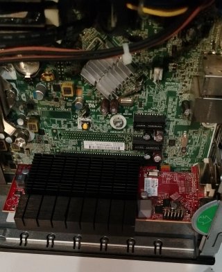 HP Compaq 6300 SFF Pro + Monitor + Tarjeta Gráfica