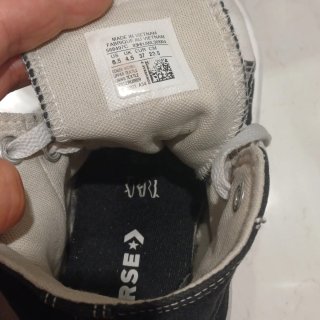 Converse plataforma negras