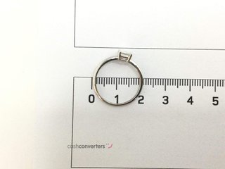 sortija oro 18k con piedra con diamante de laboratorio t. 12 (16,56 mm)