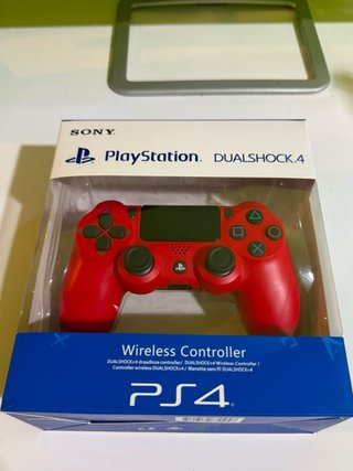 Mando PS4 Dualshock 4 Rojo Nuevo
