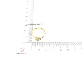 sortija oro 18k con piedra con diamante de laboratorio t. 15 (17,52 mm)