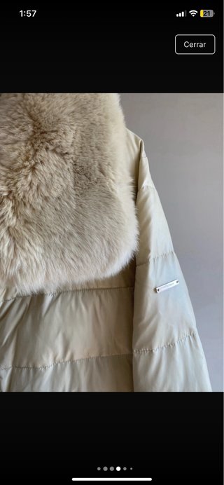 Abrigo Vintage Pedro del Hierro Beige