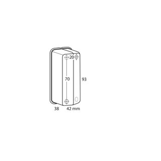 Luz de posicion lateral 12/24V T4W homol 6202