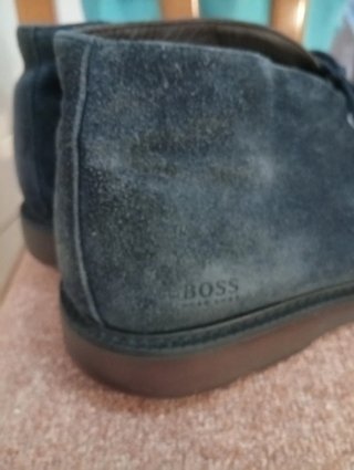 Zapatos Hugo Boss Piel Azul Talla 42