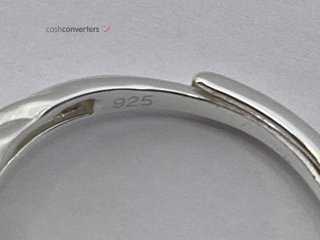 anillo plata 925mm con piedra con circonita