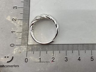 anillo plata 925mm con piedra con circonita